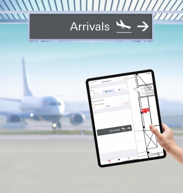 SignAgent Launches Mobile App SignAgent Launches Mobile App (image: hand holds iPad while plane takes off)